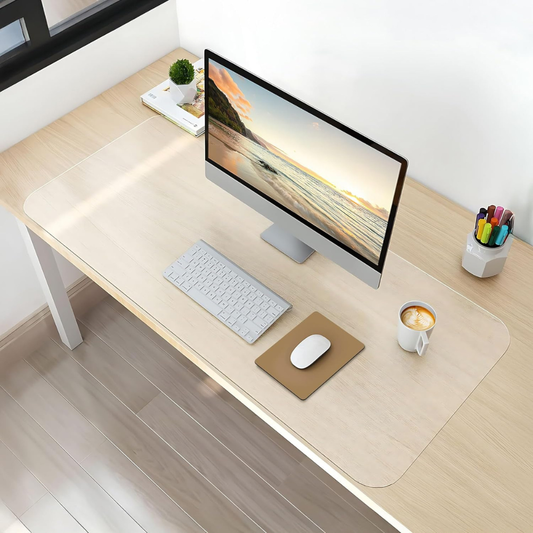 Clear PVC Desk Protector Mat