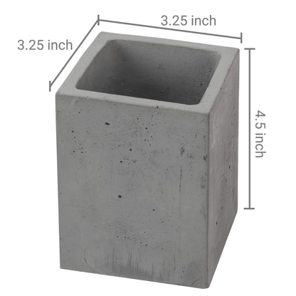 Concrete Pen Holder Set – 3 pc